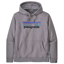 Bluza Patagonia P-6 Logo Uprisal Hoody - Gravel Heather