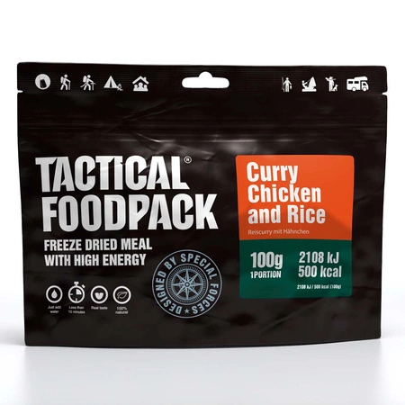 Żywność liofilizowana Tactical Foodpack kurczak curry z ryżem
