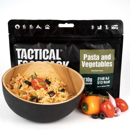 Żywność liofilizowana Tactical Foodpack makaron z warzywami